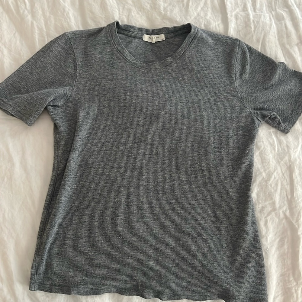 Rag & bone gray tee